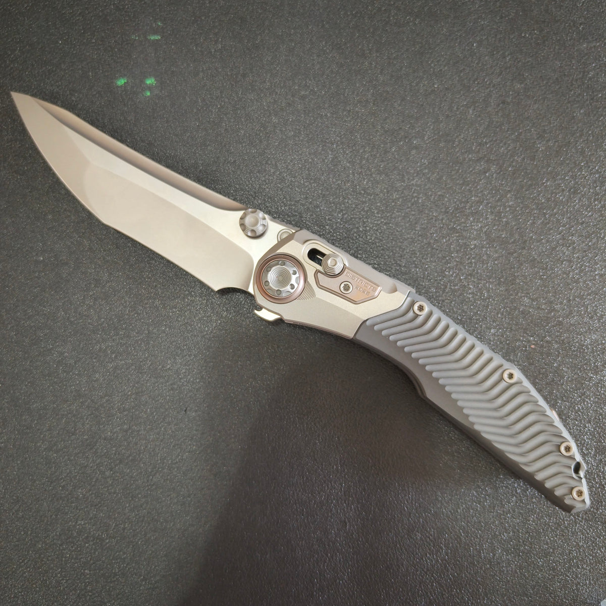 District 9 Snake 2 bead blasted finish