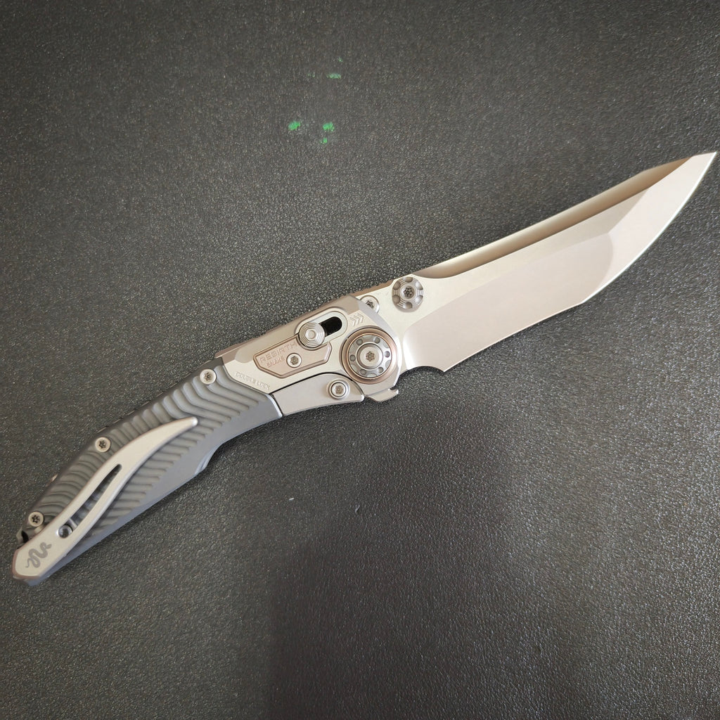 District 9 Snake 2 bead blasted finish