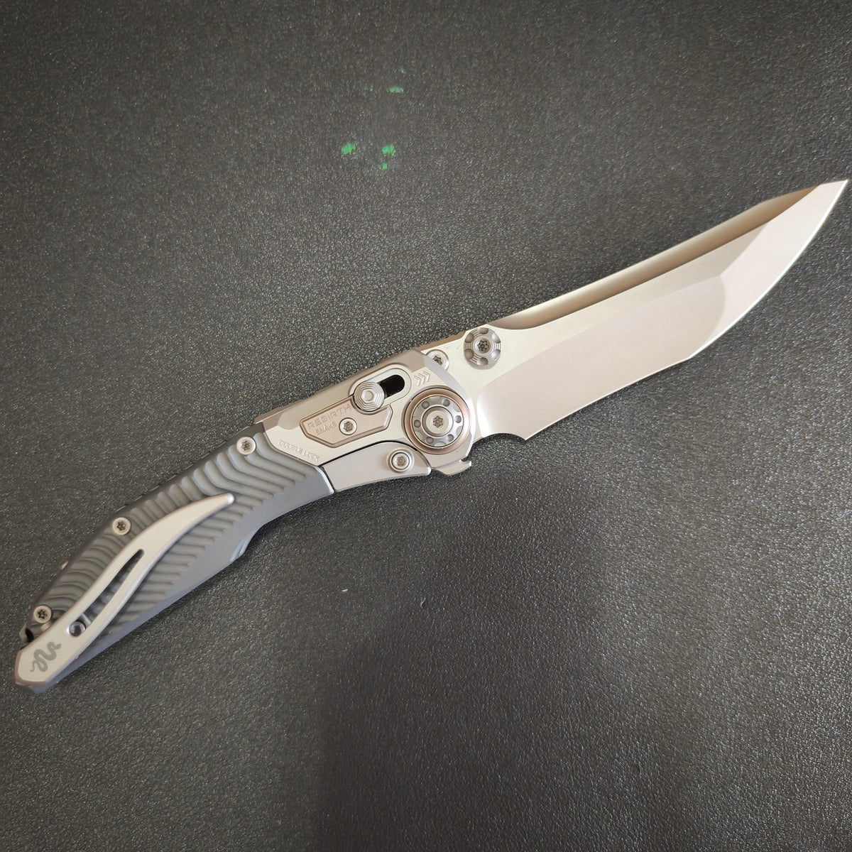 District 9 Snake 2 bead blasted finish