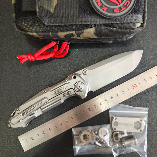 District 9 Epicenter Pearlescent Sandblasting