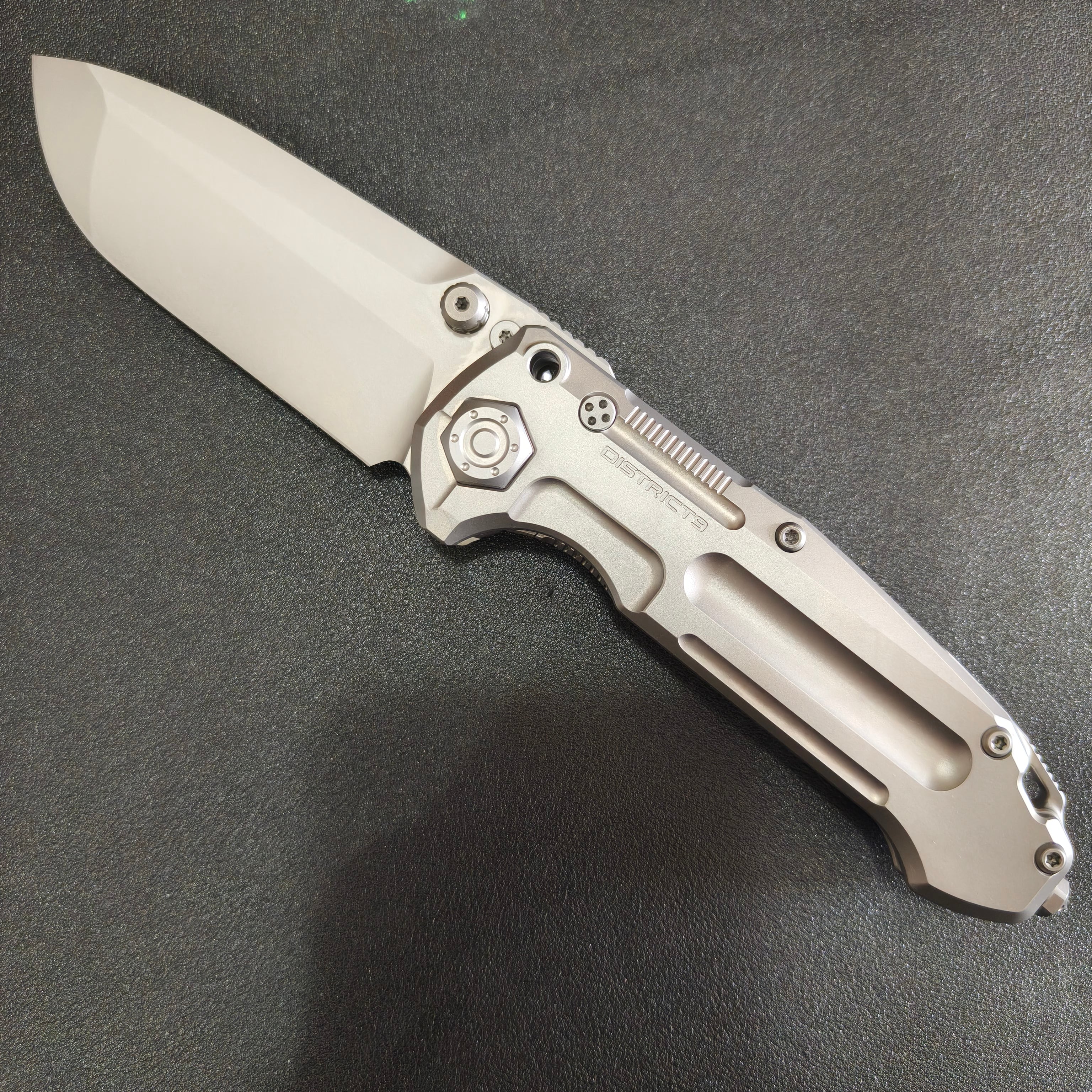 District 9 Epicenter Pearlescent Sandblasting