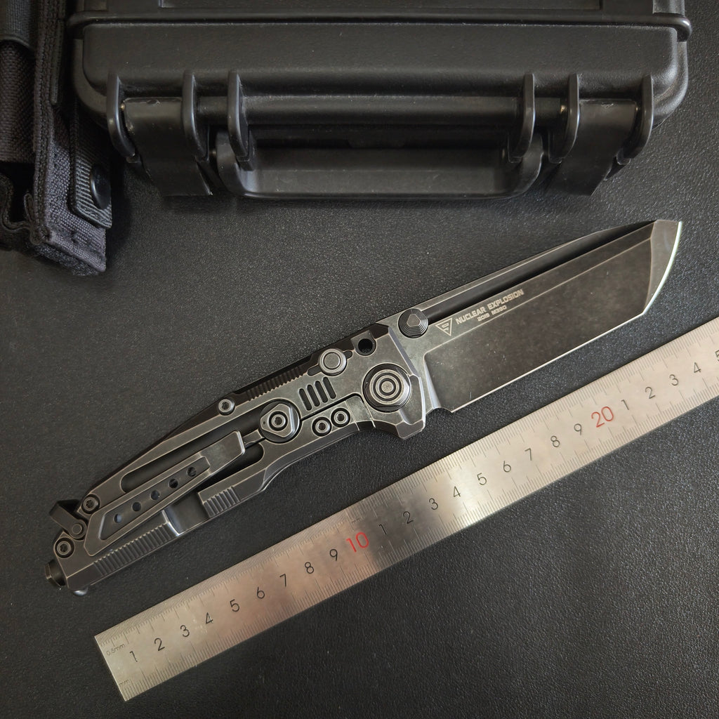 District 9 Nuclear Explosion Black Stone-Wash