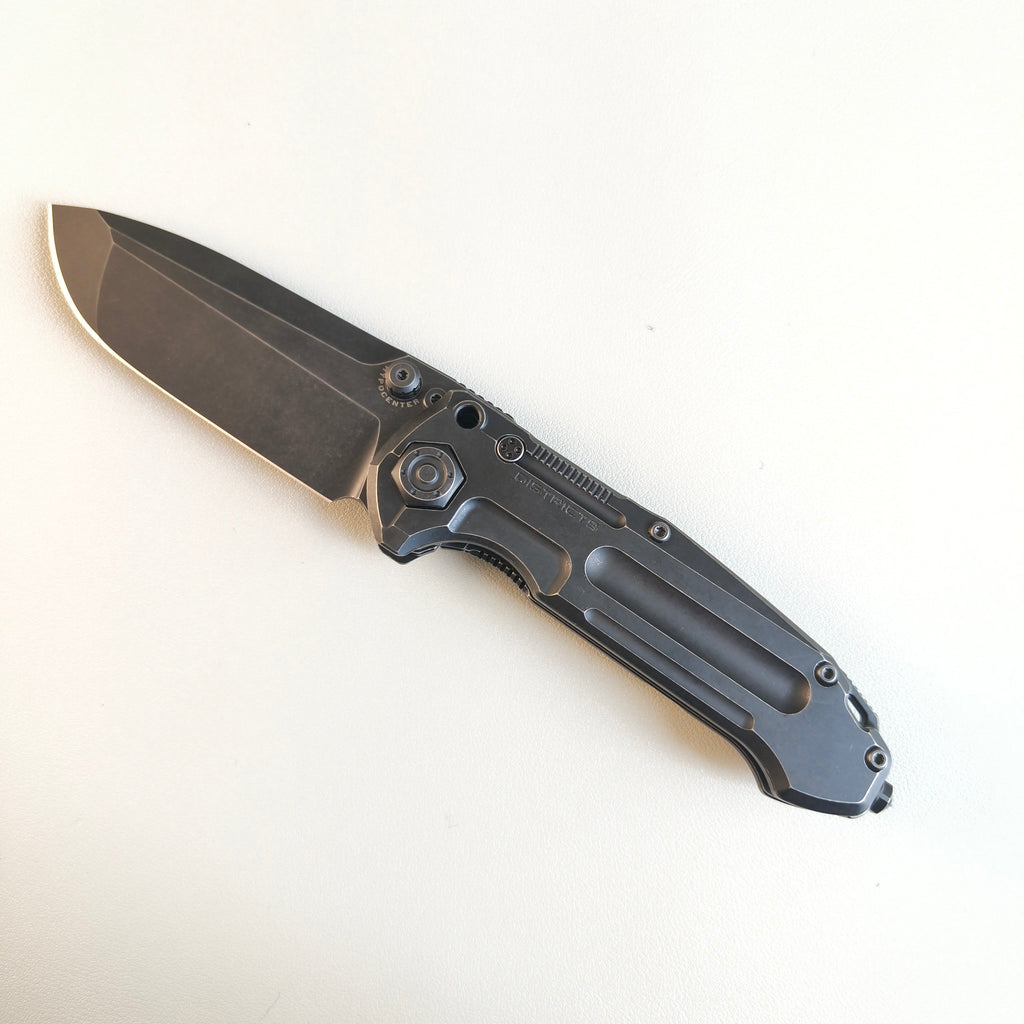 District 9 Hypocenter black stone wash finish
