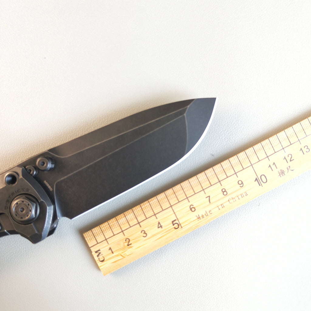 District 9 Hypocenter black stone wash finish
