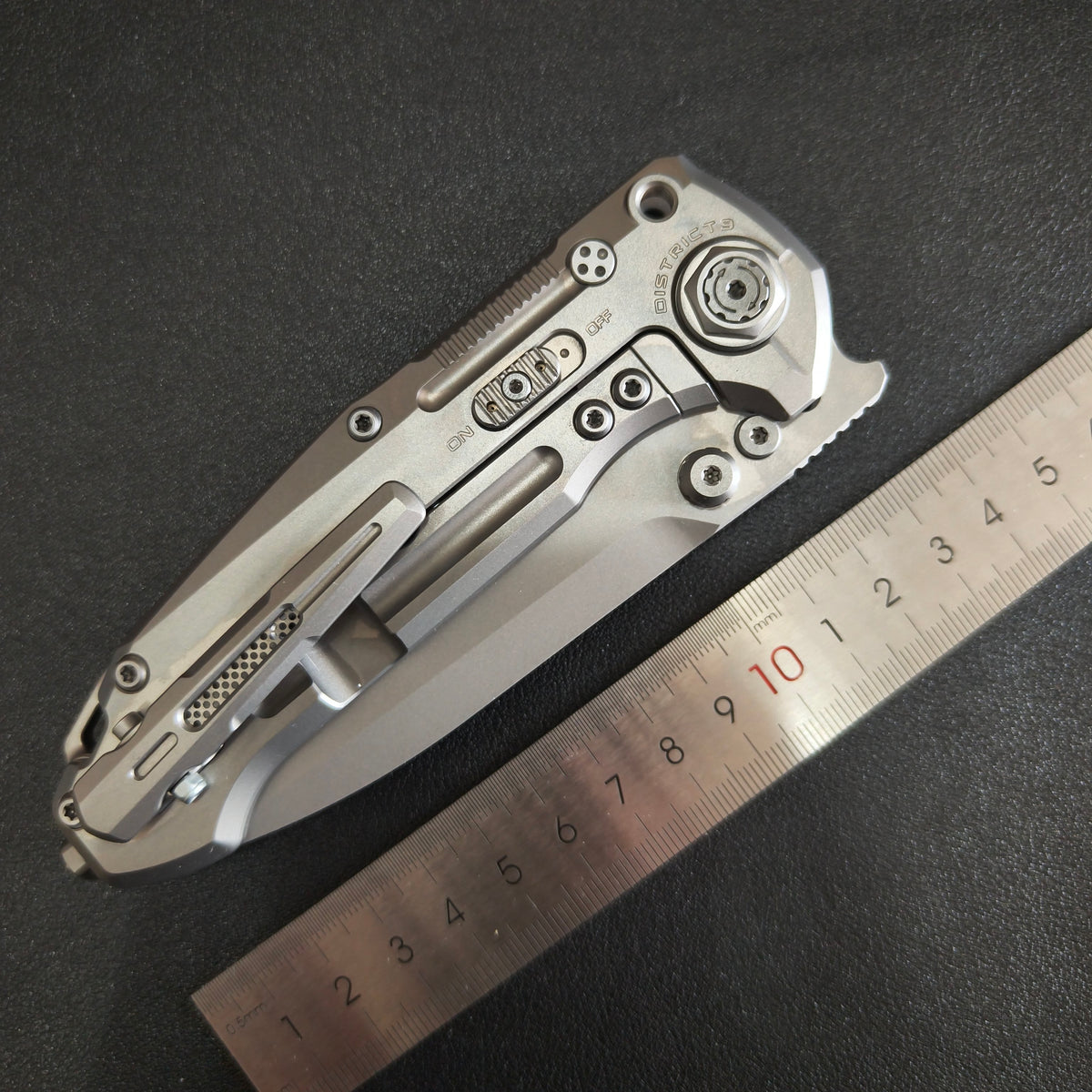 District 9 Epicenter Pearlescent Sandblasting